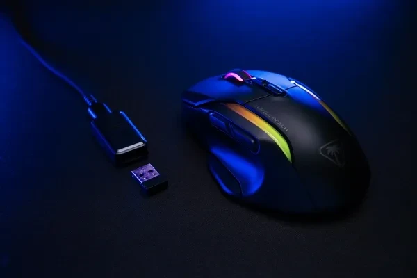 Turtle Beach Kone II Air Belaidė RGB Žaidimų Pelė | Juoda