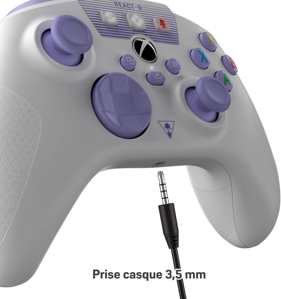 Turtle Beach React-R XBOX X/S Baltas-Violetinė