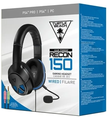 Turtle Beach RECON 150 laidinės ausinės PS4/PC| 3.5mm