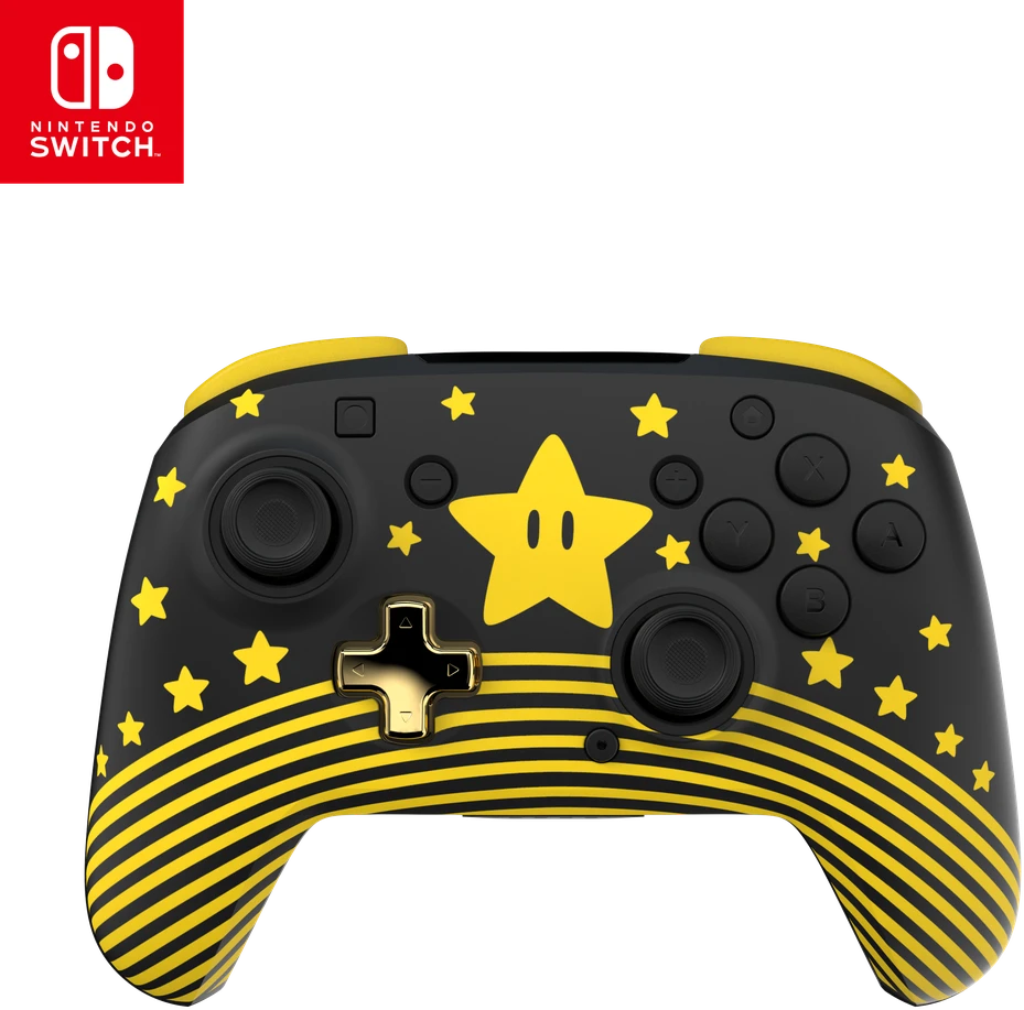 Turtle Beach Rematch Super Mario Star, skirta Nintendo Switch
