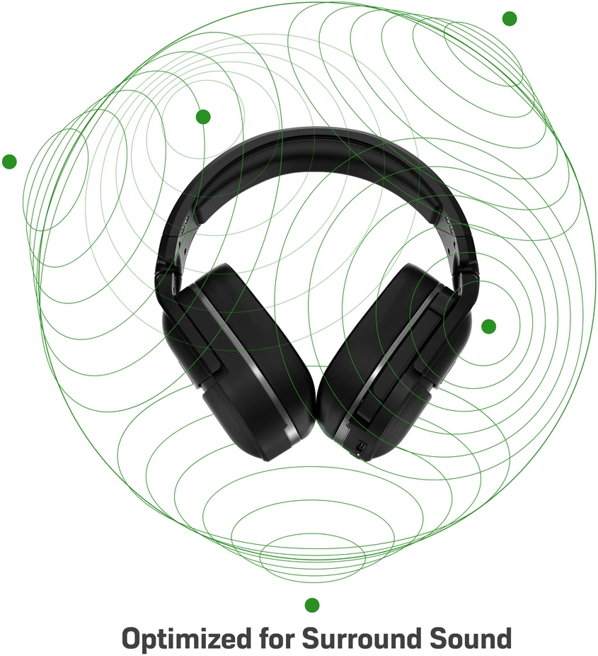 Turtle Beach Stealth 700X MAX Gen2 (juodos) belaidės ausinės | XBOX, PS5, PC