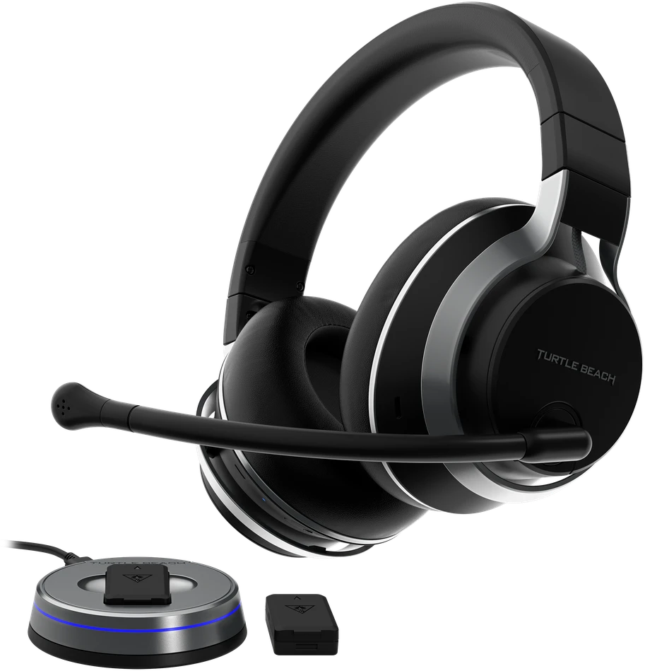 „Turtle Beach Stealth PRO“ belaidės ausinės, juodos