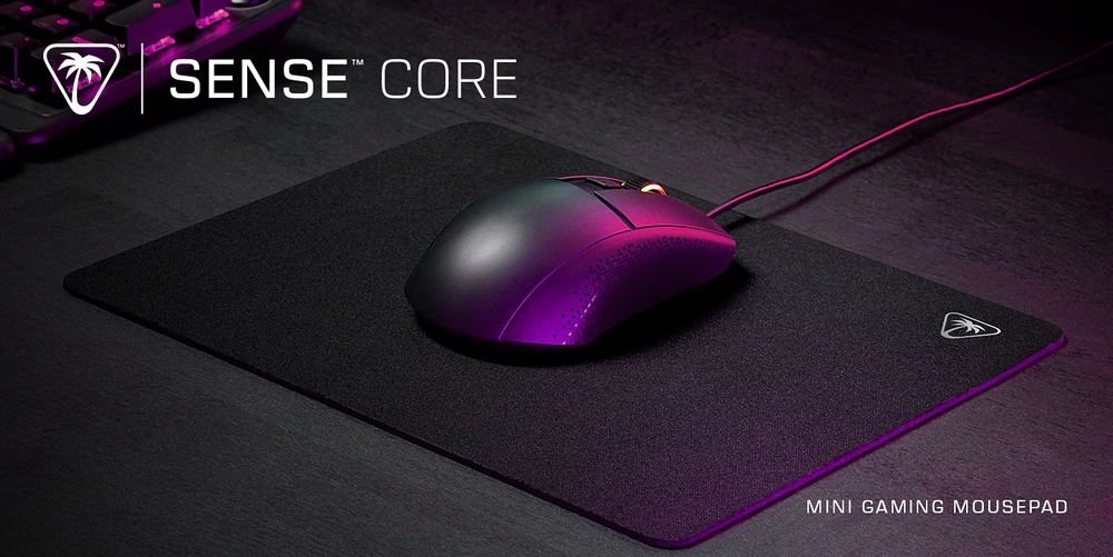 Turtle Beach Sense Core Square PC Pelės kilimėlis žaidimams | 45x45x2cm | Juoda