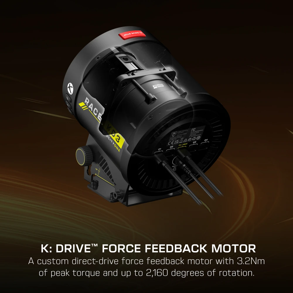 „Turtle Beach VelocityOne KD3 Race Set“ (vairas + pedalai) | „XBOX“ | PC