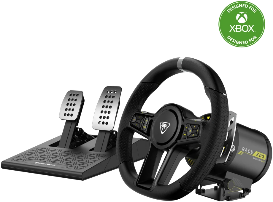 „Turtle Beach VelocityOne KD3 Race Set“ (vairas + pedalai) | „XBOX“ | PC