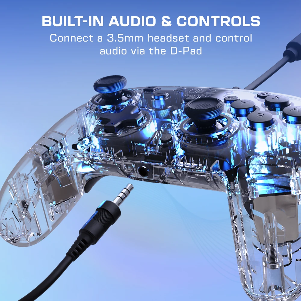 Turtle Beach Afterglow laidinis žaidimų pultelis | Skaidrus | Switch 2