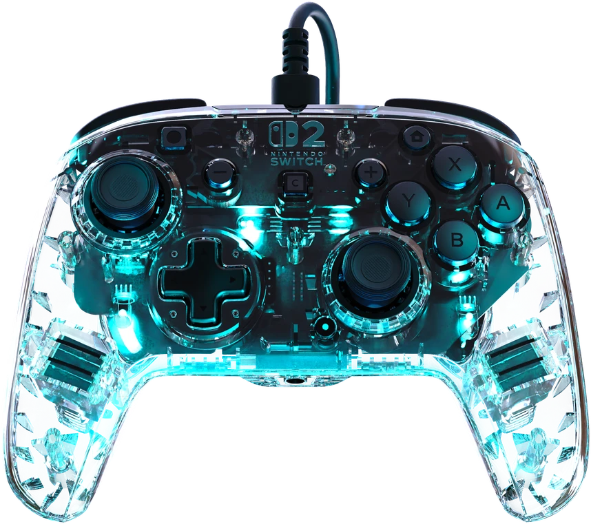 Turtle Beach Afterglow laidinis žaidimų valdiklis | Skaidrus | Switch 2