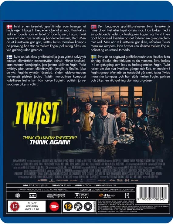 „Twist“ – moderni „Oliverio Tvisto“ versija)