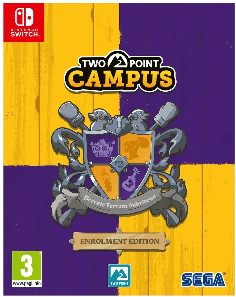 „Two Point Campus“ – registracijos leidimas – „Nintendo Switch“.