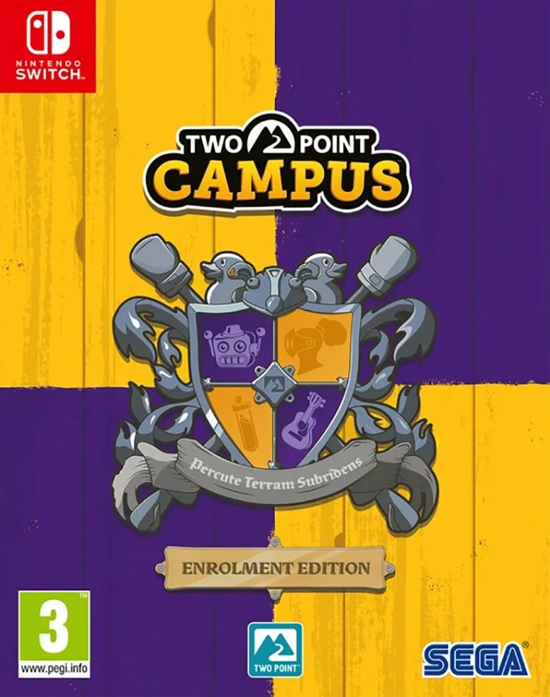 „Two Point Campus“ – registracijos leidimas – „Nintendo Switch“.