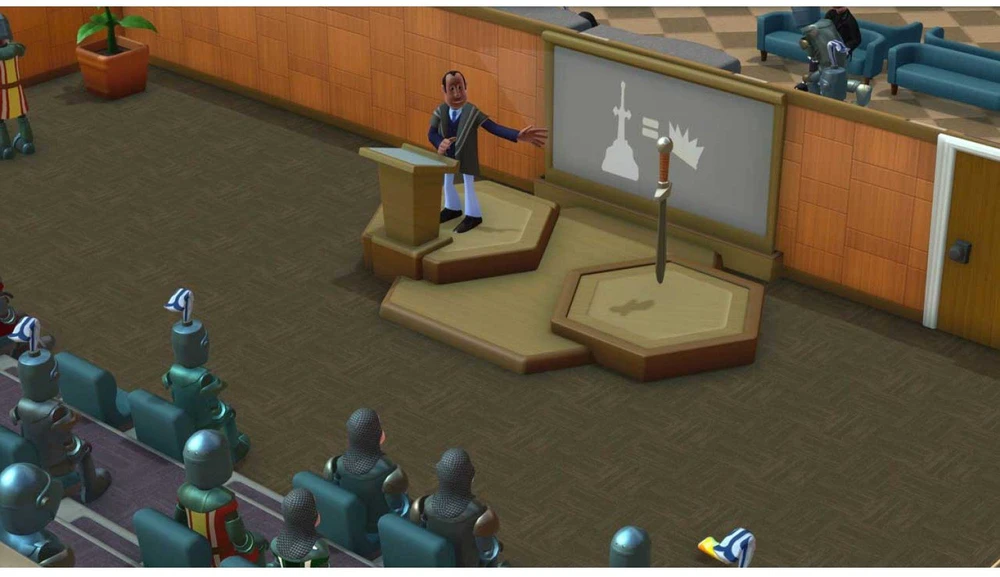 „Two Point Campus“ – registracijos leidimas – „PlayStation 4“.