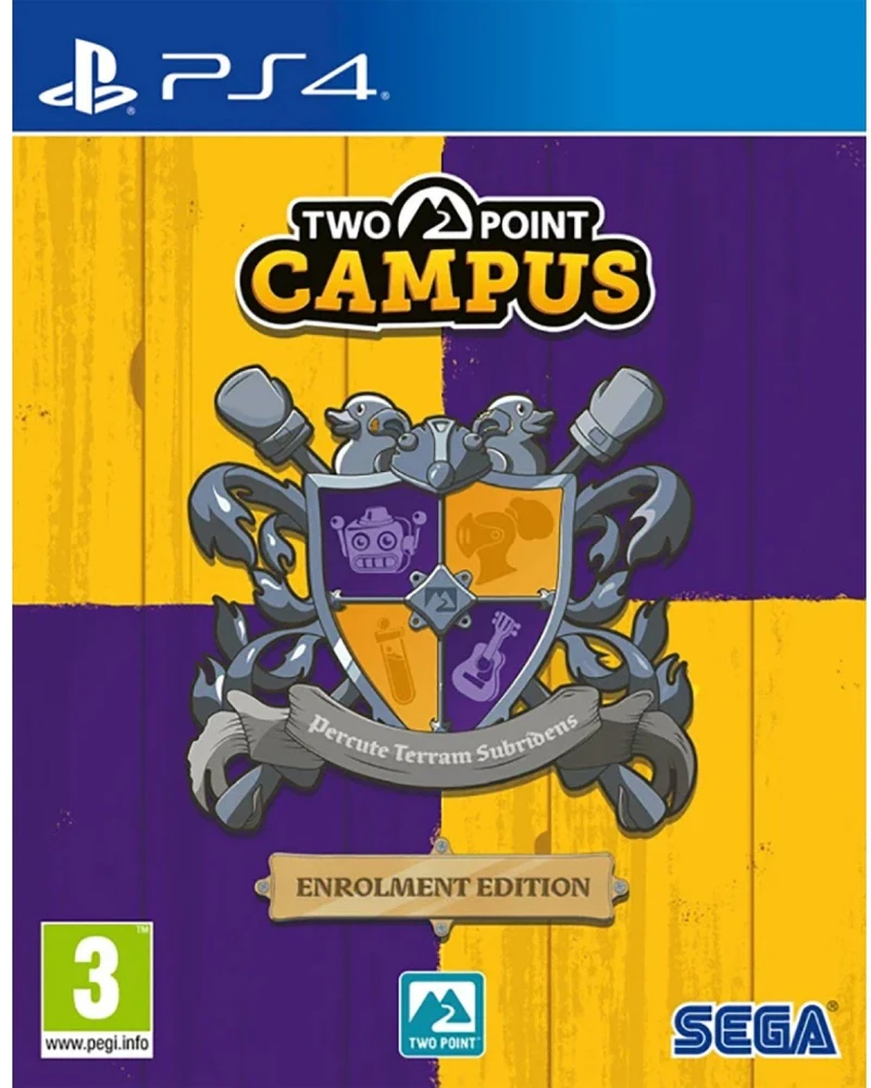„Two Point Campus“ – registracijos leidimas – „PlayStation 4“.