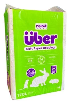 Über - minkšta popierinė patalynė, 170 l, balta