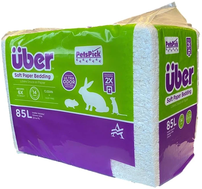 Über - Minkšta popierinė patalynė 85l Balta