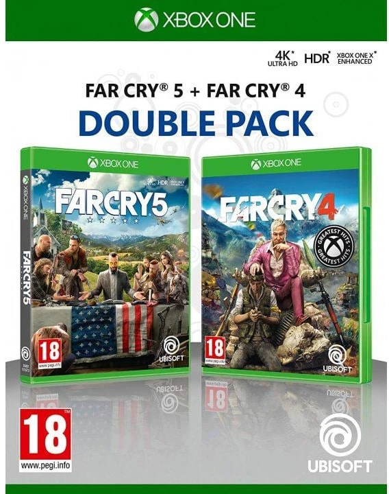 Ubisoft Far Cry 4 + Far Cry 5 dviejų žaidimų rinkinys