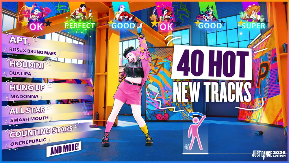 „Ubisoft Just Dance 2026“ leidimas (KODAS DĖŽUTĖJE)