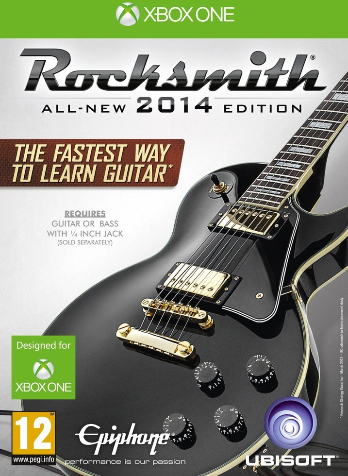 Ubisoft "Rocksmith 2014 Edition" (su kabeliu)