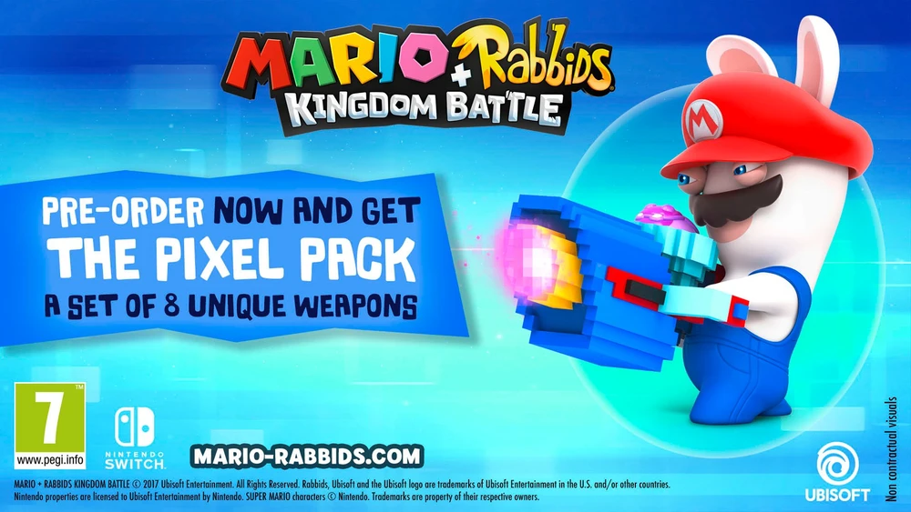 Ubisoft,Nintendo Mario + Rabbids Kingdom Battle