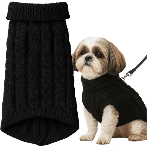 Dog/cat clothes dydis L juodas Purlov 26218