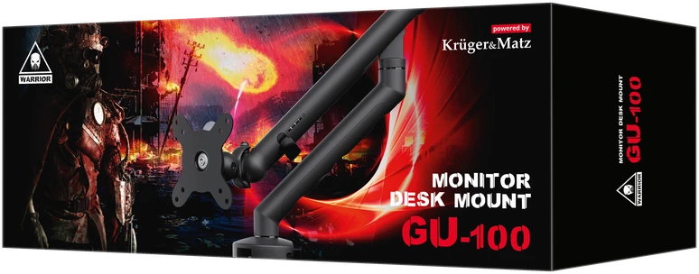 Kruger & Matz Warrior GU-100 monitoriaus laikiklis
