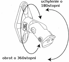 Uchwyt „Maclean“ garsiakalbių laikiklis, garsiakalbiams, 2 vnt. rinkinys, MC-528