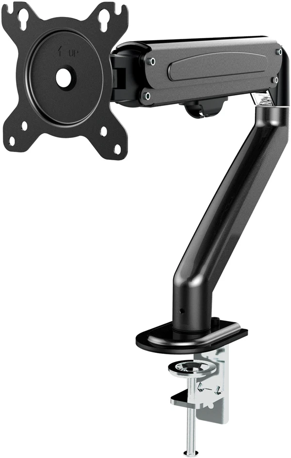 Laikiklis Maclean MC-860N Monitorius Mount, with Gas Spring, 13"-27", 8kg, Juodas