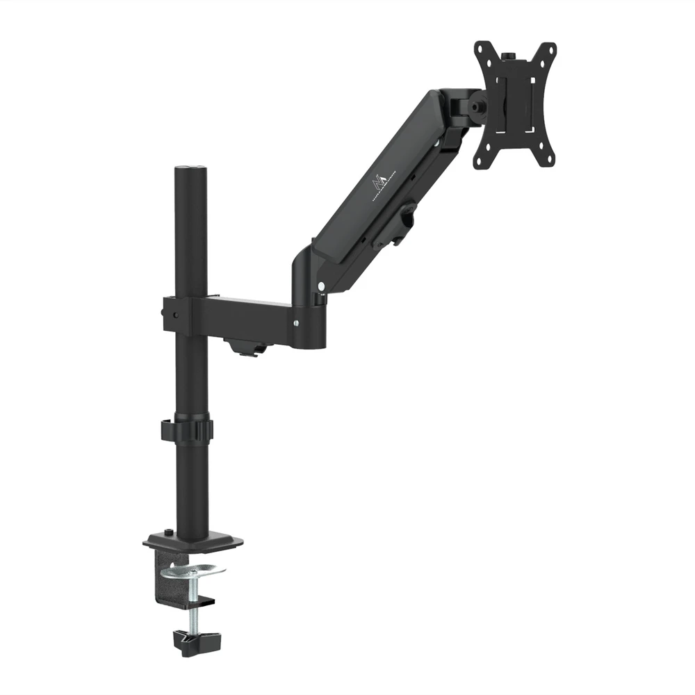 Laikiklis Maclean monitorius mount, gas spring, 17"-32", 2-10kg, juodas, MC-135