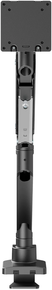 Maclean MC-968 Dvigubos rankenos monitoriaus laikiklis su dujine spyruokle 17-57" 27 kg Sunkios apkrovos, tvirtas viso judesio laikiklio laikiklis Max VESA 200x200