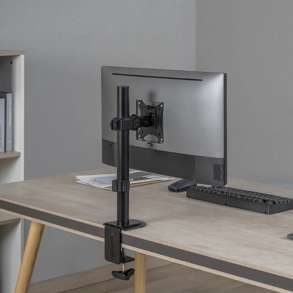 Maclean LCD monitoriaus stalo laikiklis, VESA 75x75 ir 100x100, 17-32" 9kg, MC-751N