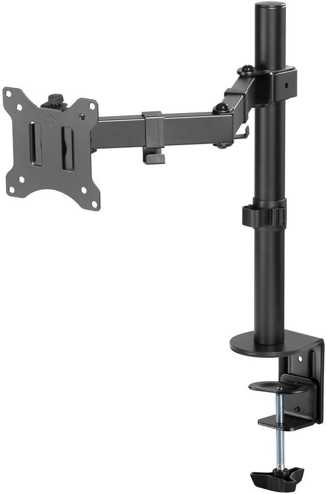 Uchwyt „Maclean“ monitoriaus stalo laikiklis/pakabiklis, dviguba svirtis, VESA 75x75 ir 100x100, 17–32 colio, 8kg, MC-883