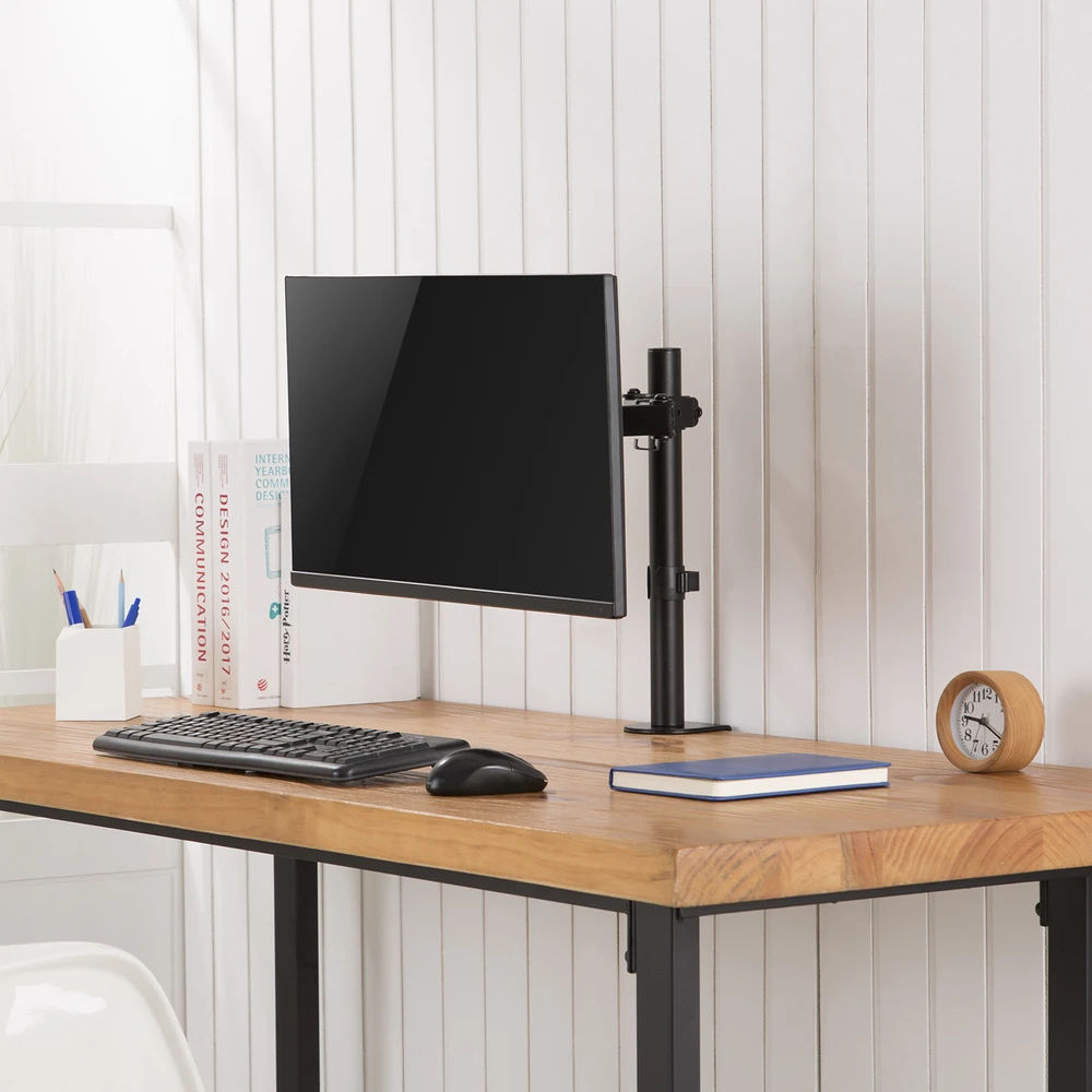 Laikiklis Maclean MC-883 monitorius mount / stand 81.3 cm (32") Clamp Juodas