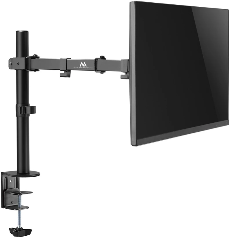Uchwyt „Maclean“ monitoriaus stalo laikiklis/pakabiklis, dviguba svirtis, VESA 75x75 ir 100x100, 17–32 colio, 8kg, MC-883