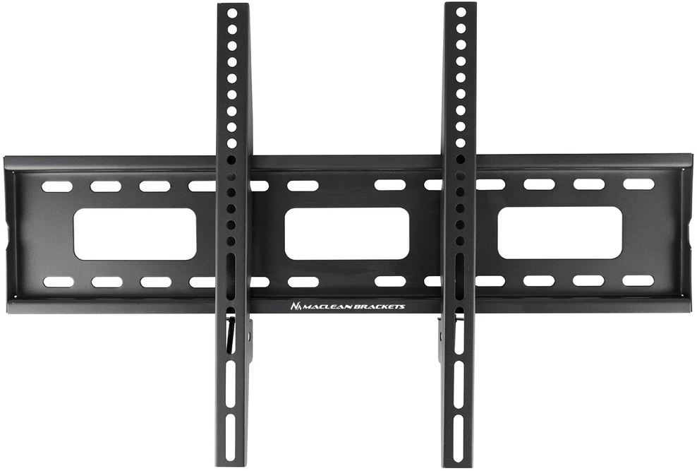 Maclean TV MC-419 sieninis laikiklis 32"-100" VESA 600x400 45kg pakreipimas Universalus reguliuojamas gulsčiukas Priedai Plokščias, sunkiasvoris