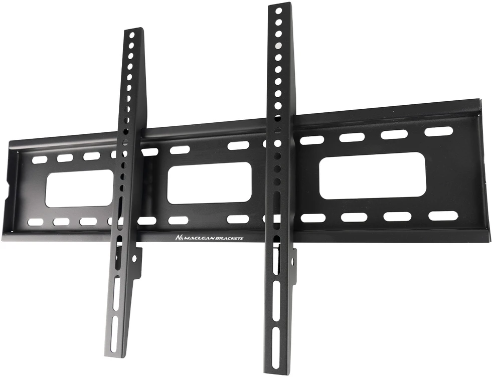 Maclean TV MC-419 sieninis laikiklis 32"-100" VESA 600x400 45kg pakreipimas Universalus reguliuojamas gulsčiukas Priedai Plokščias, sunkiasvoris