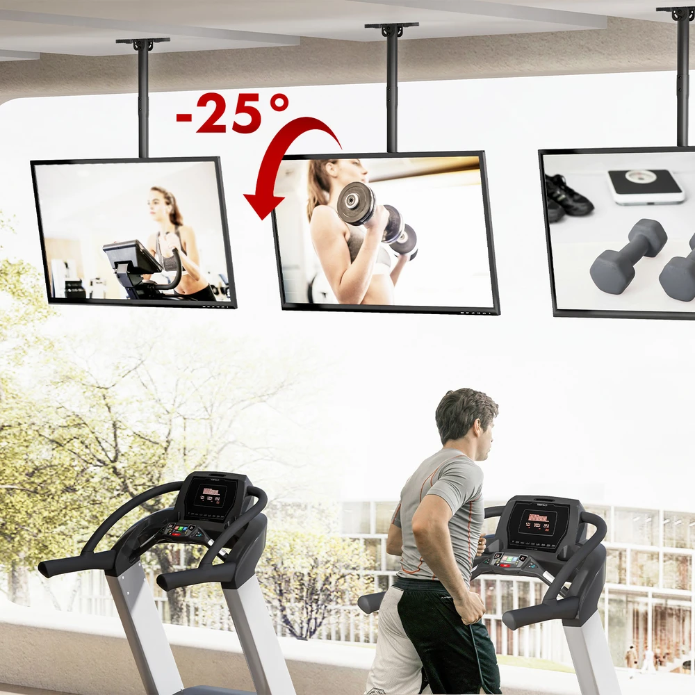 Maclean Laikiklis sufitowy dla TV max 60kg, MC-112Bvesa 600x400