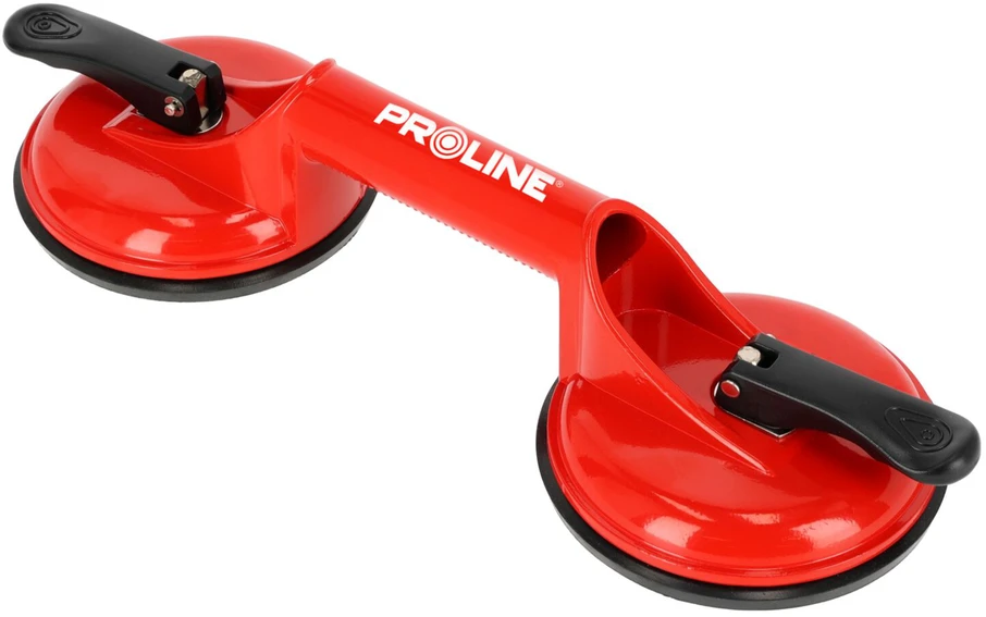 Uchwyt Laikiklis Siurbimo puodelio laikiklis langams, aliuminis, 2x118mm, maks. 80kg, proline