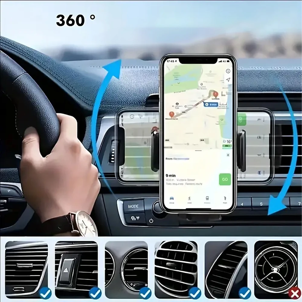 UCHWYT STABILUMO AUTOMOBILIO LAIKIKLIS TELEFONO GROTELĖMS, KABINO LANGUI, APSAUGINIS RINKINYS