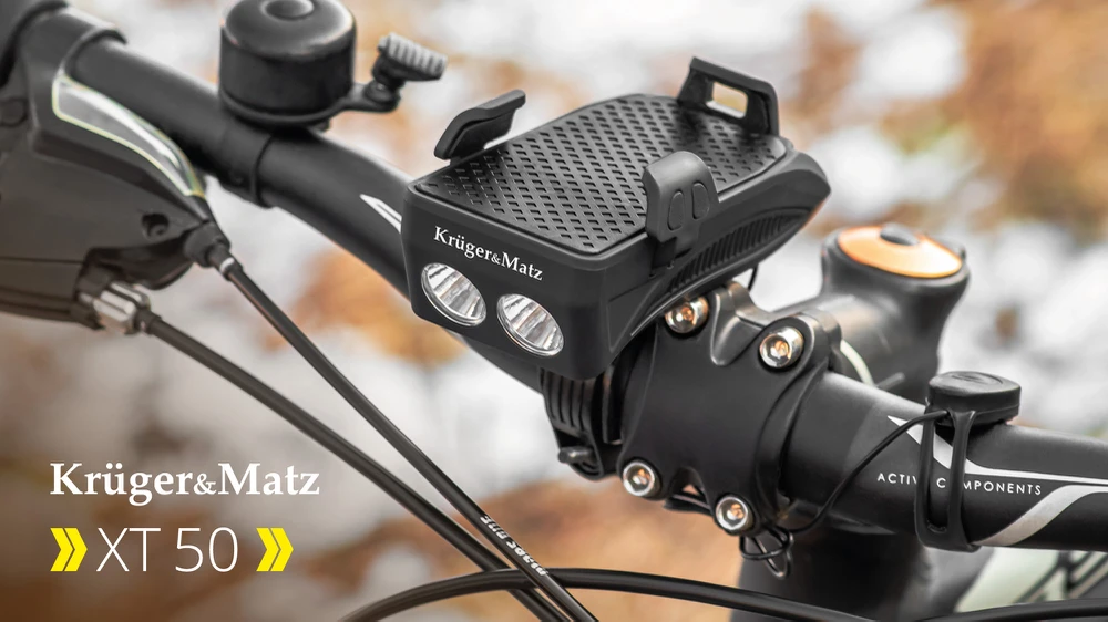 Kruger & Matz XT50 3in1 dviračio laikiklis