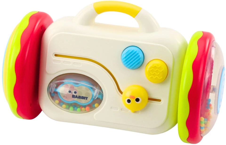 Lean Toys Interaktyvus mokomasis žaislas vaikams su veidrodžiu