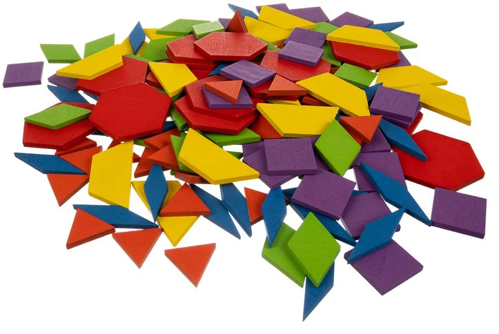 Kruzzel Mokomoji dėlionė geometrines figūros