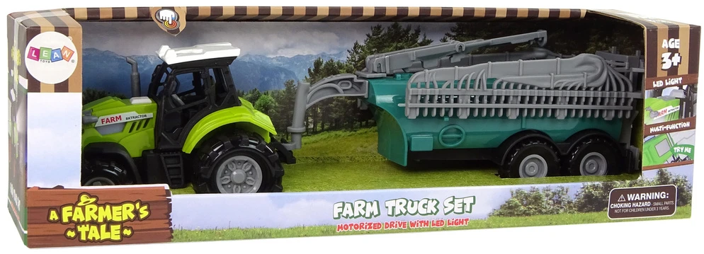 Traktorius su purkštuvu Lean Toys