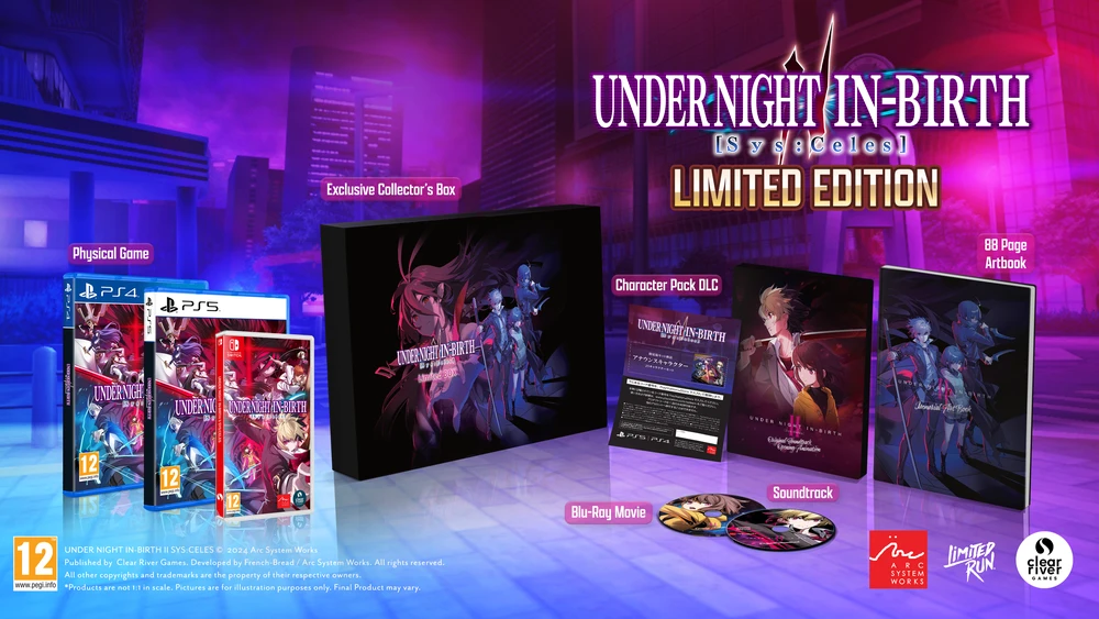 Under Armour Under Night In Birth 2 (ribotas leidimas) – jungiklis Nintendo