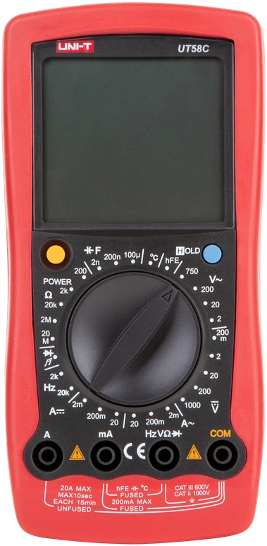 Miernik Universalus multimetras UNI-T UT58C