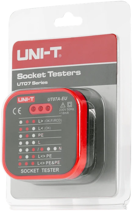 TINKLO LIZDŲ TESTERIS UT-07A-EU UNI-T