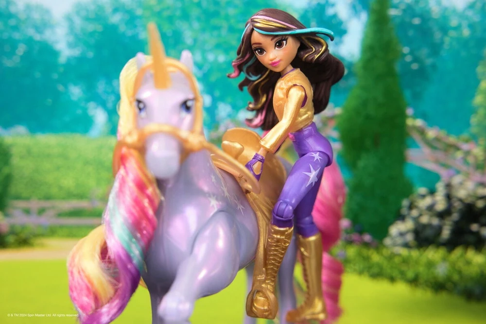 Spin Master Unicorn Academy Vienaragio akademija - maža lėlė Sophia ir Magic Wildstar (6067325)