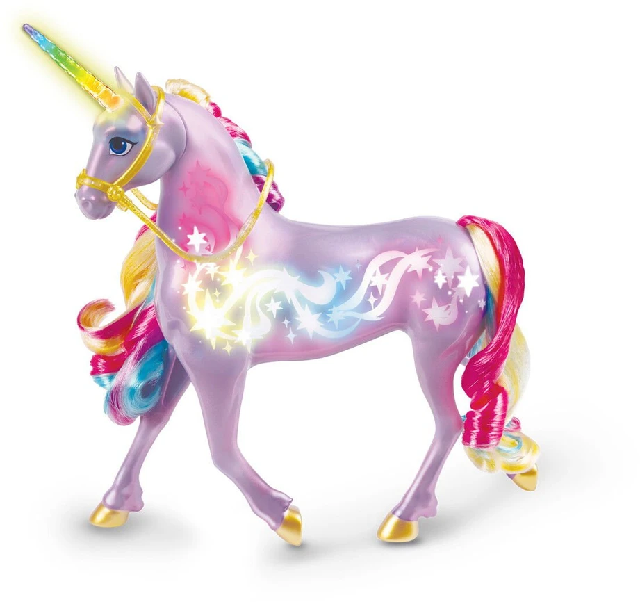 Unicorn Academy Rainbow Light-up Wildstar Vienaragis, 28 cm