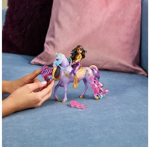 Spin Master Unicorn Academy Vienaragio akademijos lėlė ir vienaragis V2 – Sofija ir Laukinė žvaigždė (6072668)