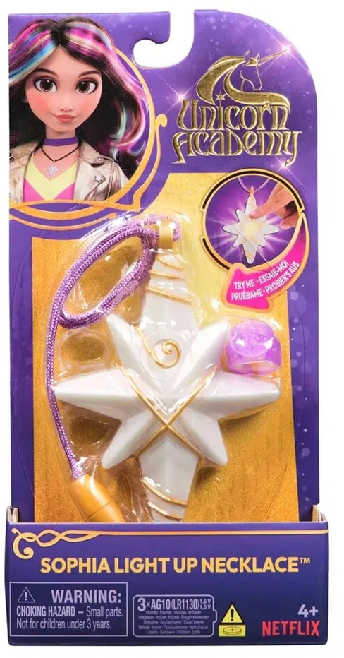 Spin Master Unicorn Academy Vienaragio akademijos Sofijos šviečiantis karoliai ir žiedas (6072553)