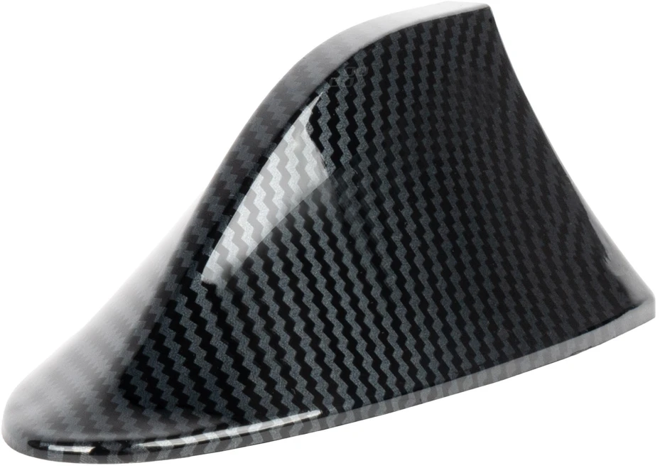 Automobilio antena „Shark Fin“ su anglies pluošto dangčiu AMIO-04156