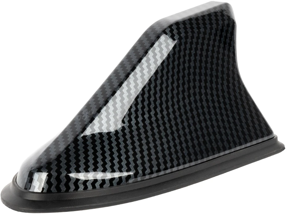 Automobilio antena „Shark Fin“ su anglies pluošto dangčiu AMIO-04158
